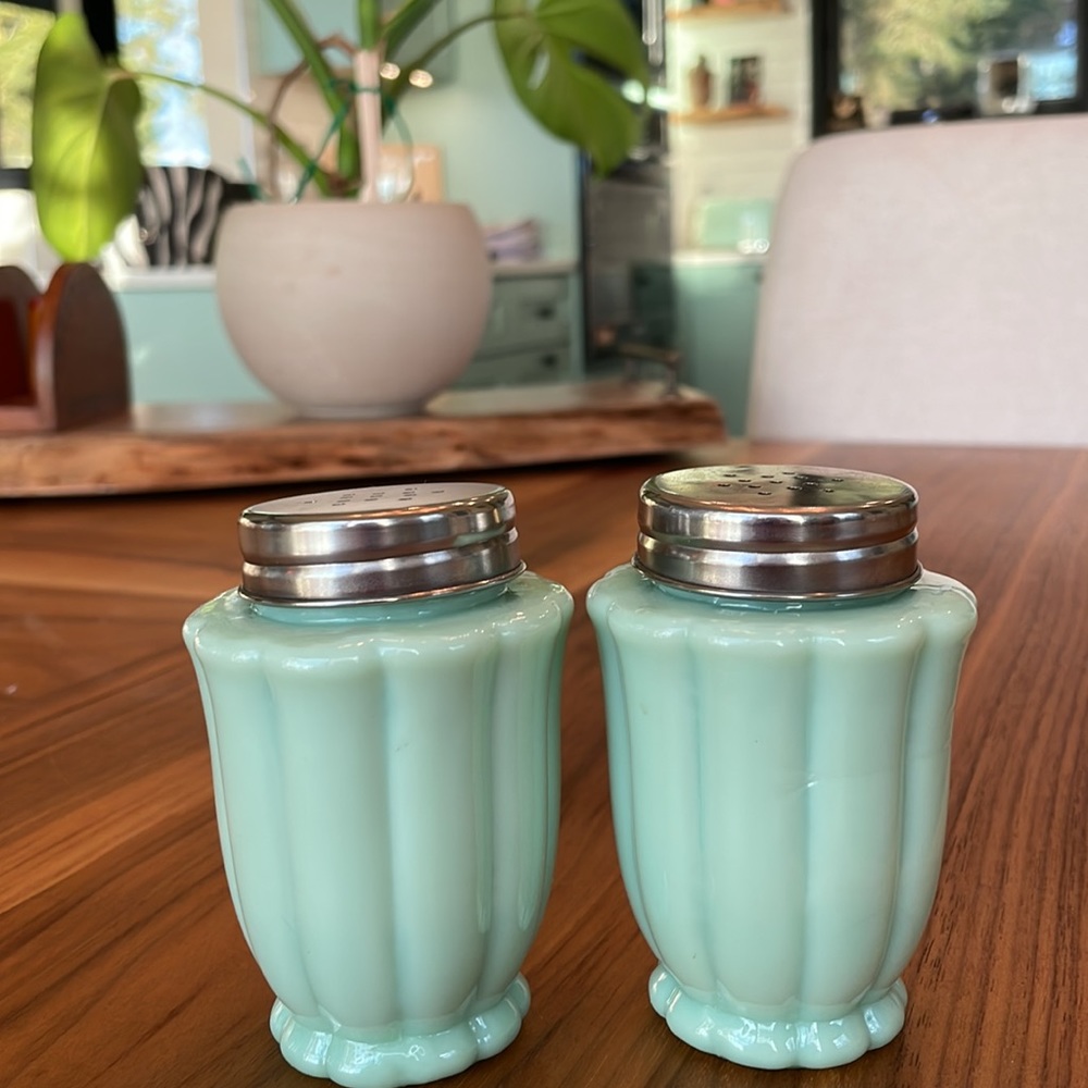 The Pioneer Woman Jade Salt & Pepper Shakers